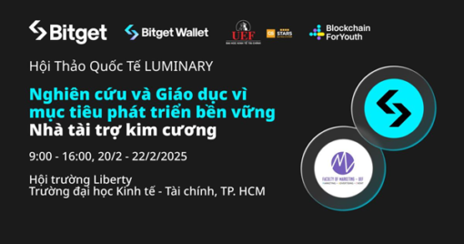 Luminary Conference 2025 Bitget đồng hành cùng những bộ óc kiệt xuất