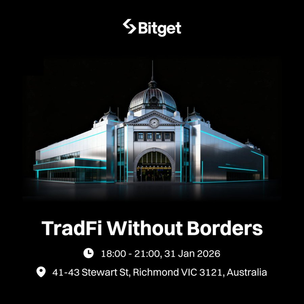 Từ Melbourne Đến Toàn Cầu: Bitget Và Tham Vọng Định Hình Kỷ Nguyên “TradeFi” Tại Úc Năm 2026